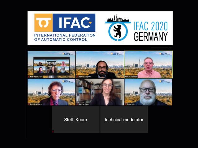 Nicanor Quijano participó en el IFAC World Congress 2020
